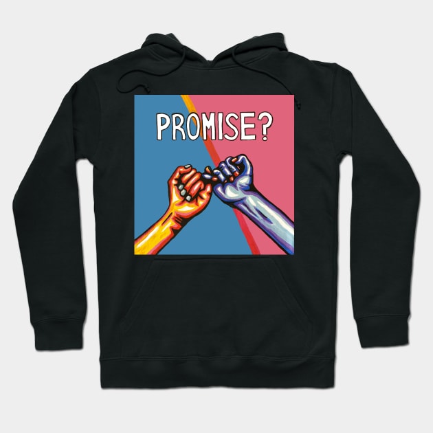 Pinky Promise? - Best Friends Hoodie by sparkling-in-silence